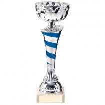 Eternity Trophy Cup | Silver & Blue | 225mm | G7