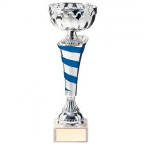 Eternity Trophy Cup | Silver & Blue | 270mm | G7