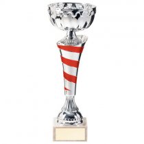 Eternity Trophy Cup | Silver & Red | 270mm | G7