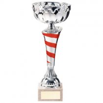 Eternity Trophy Cup | Silver & Red | 300mm | G7