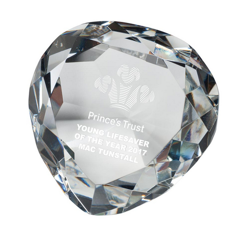 Venus Optical Crystal Paperweight | 80mm |