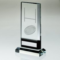 Imagine Crystal Rugby Trophy | 210mm |