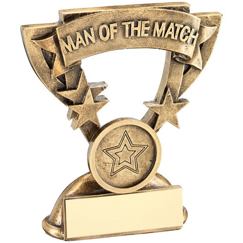 Man Of The Match Mini Cup Trophy | 95mm |