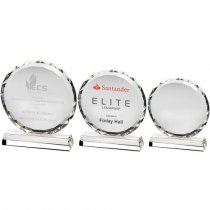 Elite Crystal Corporate Award | Faceted | 254mm |