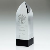 Agbar Crystal Corporate Award | 60mm Thick | 203mm |