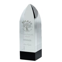 Agbar Crystal Corporate Award | 60mm Thick | 241mm |