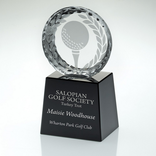 Premium Crystal Golf Award | 140mm |