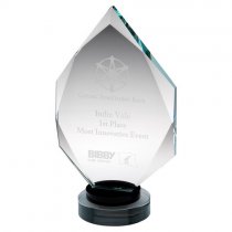 Leader Crystal Corporate Award |15mm thick | 203mm |