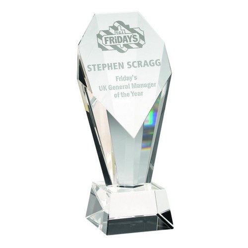 Obelisk Crystal Corporate Trophy | 191mm |