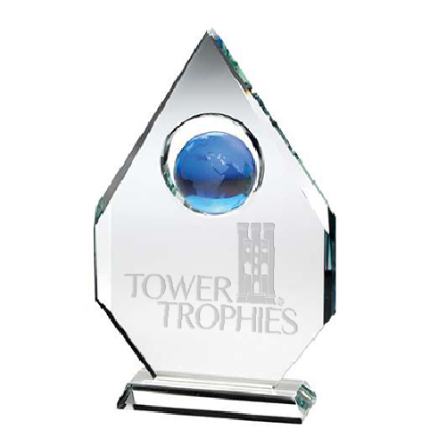 Celestial Blue Corporate Award |15mm thick | 229mm |