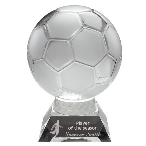 Premium Crystal Football Award | 216mm |