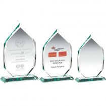 Prestige Crystal Corporate Award |Wooden Presentation Box | 19mm thick | 254mm |