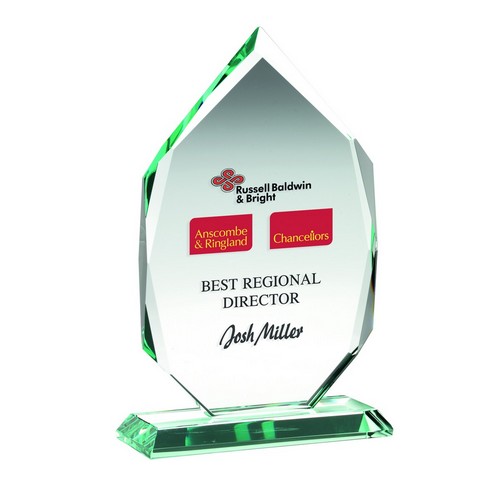 Prestige Crystal Corporate Award |Wooden Presentation Box | 19mm thick | 305mm |