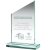 Corporation Crystal Award |15mm thick | 216mm |  - JBG401C