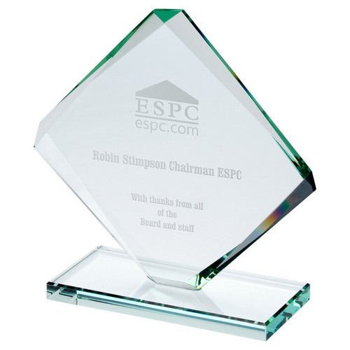 Strand Diamond Crystal Corporate Award |10mm thick | 152mm |