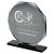 Spira Smoked Crystal Corporate Award |10mm thick | 146mm |  - SM01A