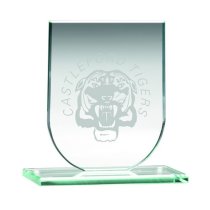 Insignia Jade Crystal Corporate Award | 6mm thick | 95mm |