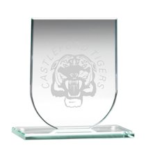 Insignia Jade Crystal Corporate Award | 6mm thick | 108mm |