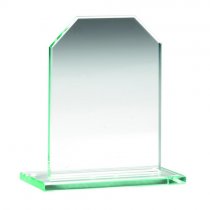 Clipper Jade Crystal Corporate Award |6mm thick | 95mm |