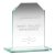 Clipper Jade Crystal Corporate Award |6mm thick | 95mm |  - TP05