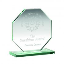 Spira Jade Crystal Corporate Award |10mmm thick | 114mm |