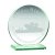 Perfect Jade  Crystal Corporate Award |10mm thick | 159mm |  - TP32B