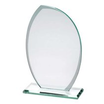 Frost Jade Crystal Corporate Award |6mm thick | 171mm |