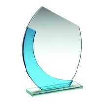 Skye Jade Crystal Corporate Award | 5mm thick | 140mm |