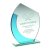 Skye Jade Crystal Corporate Award | 5mm thick | 178mm |  - BL20C