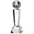 Victory Football Glass Pillar Trophy | 210mm | S351D  - HGLF93B