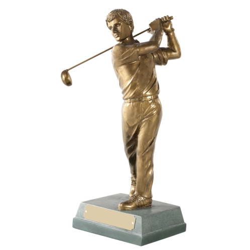 Male Golfer - Completed Swing | 254mm