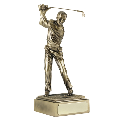 Male Golfer Trophy - Full Swing | 305mm