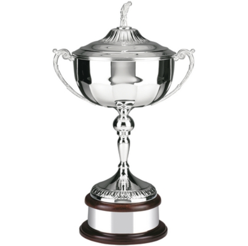 Swatkins Ultimate Golf Champion's Cup Complete | Mahogany Base | 584mm