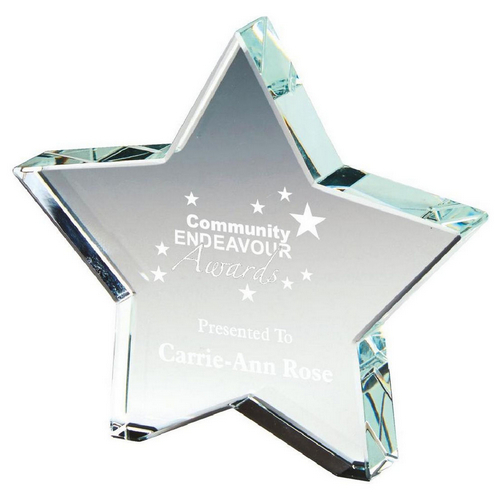 Crystal Star Trophyness | 100mm | 15mm Thick