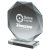 Crystal Octagon Trophy | 165mm | 10mm Thick - T0905