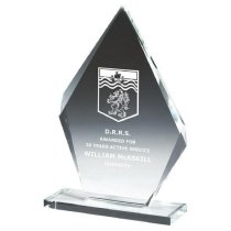 Crystal Iceberg Stand Trophy | 225mm | 10mm Thick