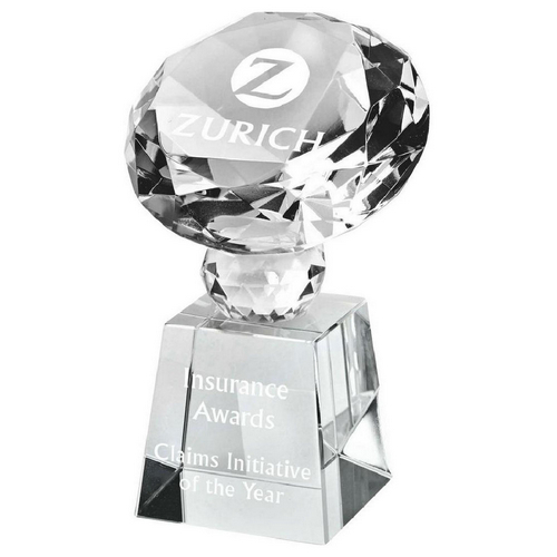 Crystal Diamond Trophy | 100mm