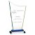 Crystal Trophy with Blue Base | 255mm | 10mm Thick - T7880