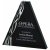 Triangular Silver Glass Trophy | Black Background | 160mm | 20mm Thick - T4056