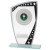 Cosmic Multisport Glass Trophy | Black & Silver | 190mm - CR20569B