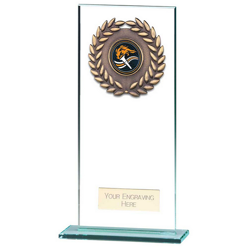 Warrior Multisport Jade Glass Trophy | 200mm