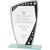 Cosmic Mirror Glass Award | Black & Silver | 190mm - CR18116B