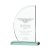 Jade Impulse Wave Glass Award | 180mm - CR7179A