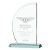 Jade Impulse Wave Glass Award | 230mm - CR7179C