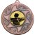 Archery Sunshine Medal | Bronze | 50mm - M13BZ.ARCHERY