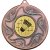 Badminton Sunshine Medal | Bronze | 50mm - M13BZ.BADMINTON