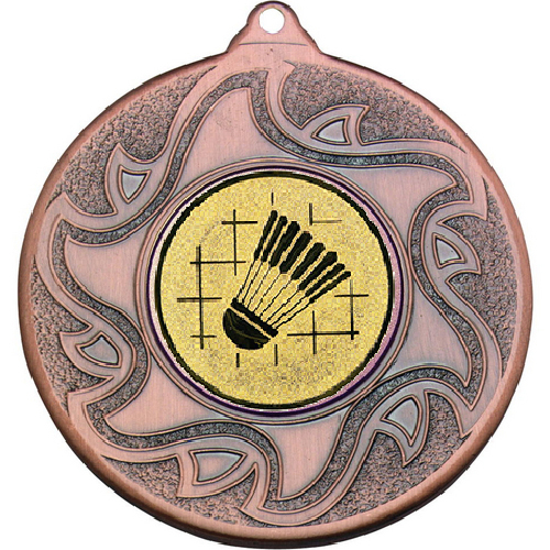 Badminton Sunshine Medal | Bronze | 50mm