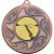 Clay Pigeon Sunshine Medal | Bronze | 50mm - M13BZ.CLAYSHOOT