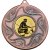 Fishing Sunshine Medal | Bronze | 50mm - M13BZ.FISHING