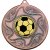 Football Sunshine Medal | Bronze | 50mm - M13BZ.FOOTBALL